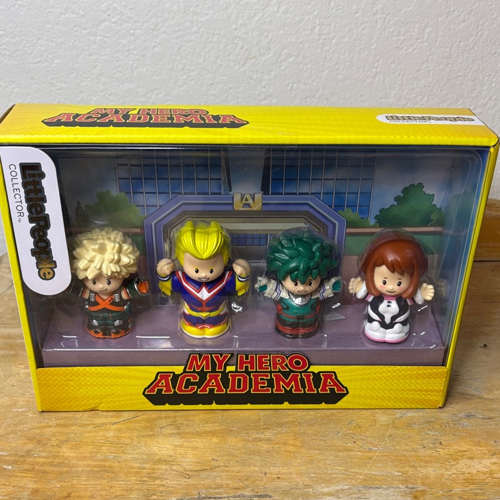 Little People My Hero Academia Action Figure Set